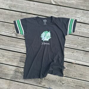 47 Black‎ and Green Short Sleeve Tee